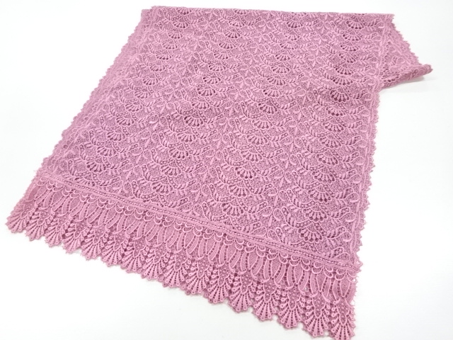 レース花模様ショール